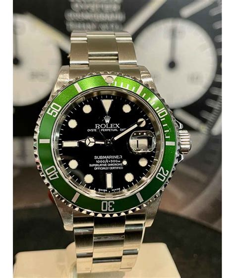 repliche rolex ghiera verde|Rolex Submariner Date Ghiera Verde 2005 Pellicolato .